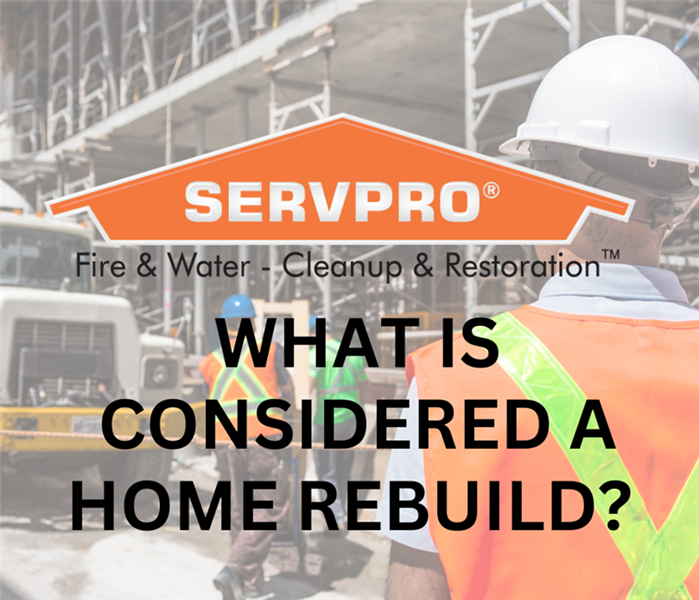 rebuilding in background with SERVPRO logo